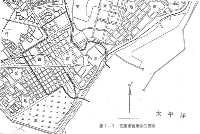 花蓮市區都市計畫圖(1982) 花蓮市區都市計畫圖(1982)