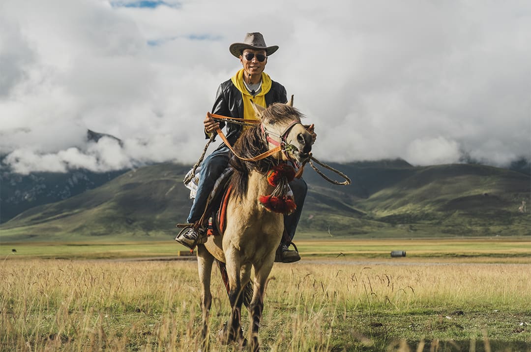 三語（藏語、廣東話、普通話）團隊接待，旅者與牧民深度連結